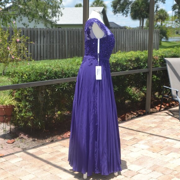 NEW JJs House Dress Mother of the Bride / Groom Bridesmaid Size 16 Gown Regency - Picture 10 of 16